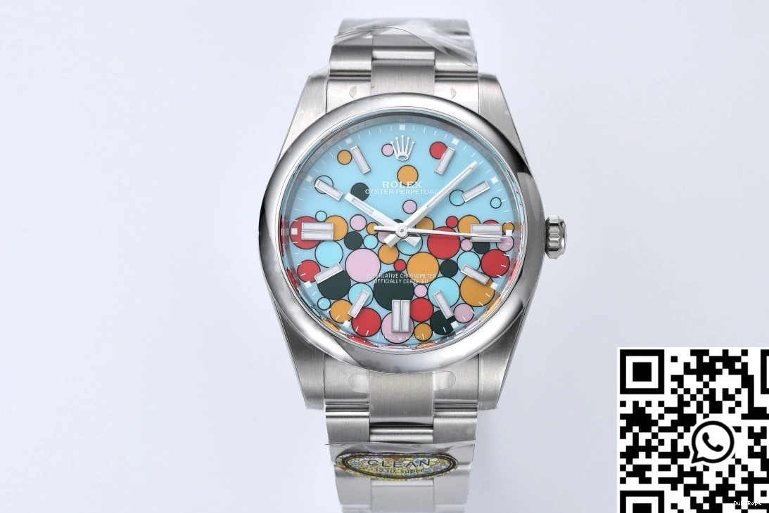 Perpetual Clean M124300-0008 Celebration Factory 41MM Rolex Oyster Dial 0411